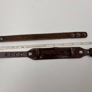 2 Brand New Bohemian Braided Leather Bracelets